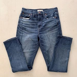 Madewell High-Rise Slim Boyjean